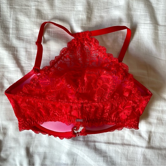 PINK Front Clasp Push-up Bra - Picture 2 of 7